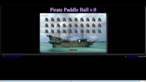 Pirate Paddle Ball