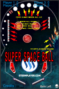 SUPER SPACE PINBALL
